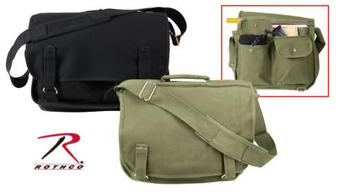 8118 Rothco Black European School Bag