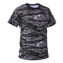 61070 Rothco Tiger Stripe Camo T-Shirts - Urban Tiger Stripe Camo