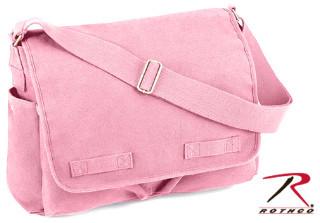 8154 Rothco Heavyweight Canvas Classic Messenger Bag - Pink