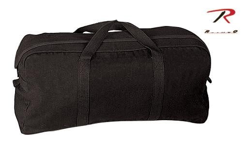 8183 ROTHCO CANVAS TANKER STYLE TOOL BAG - BLACK
