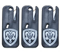 Cobra Cutter Keychain Plastic Restraint Blade Emergency Seat Belt Cutter and Box Opener | 3 Pack