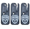 Cobra Cutter Keychain Plastic Restraint Blade Emergency Seat Belt Cutter and Box Opener | 3 Pack