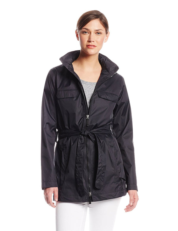 Charles River Apparel Women's Nor'Easter Rain Jacket Black (Large)