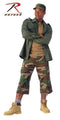 8361 Rothco 6-pocket B.D.U. Capri Pants - Woodland Camo