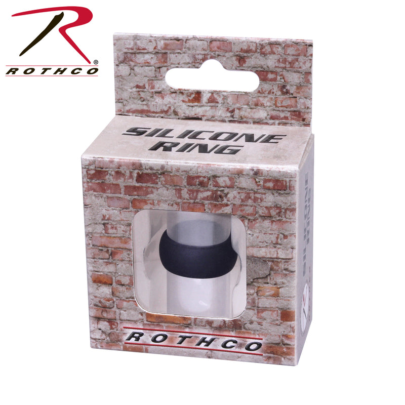 848 Rothco Silicone Ring - Black