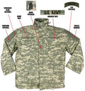 8540 Rothco M-65 Field Jacket W/liner - ACU Digital Camo