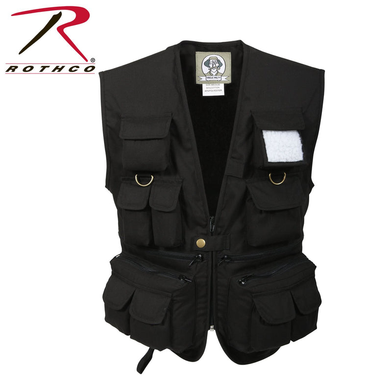 8547 Rothco Kids Uncle Milty Vest - Black