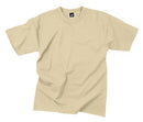 8570 Rothco T-shirt -100% Cotton / Desert Sand