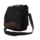 8638 Rothco Vintage Canvas M-51 Engineer Bag-blk/leather