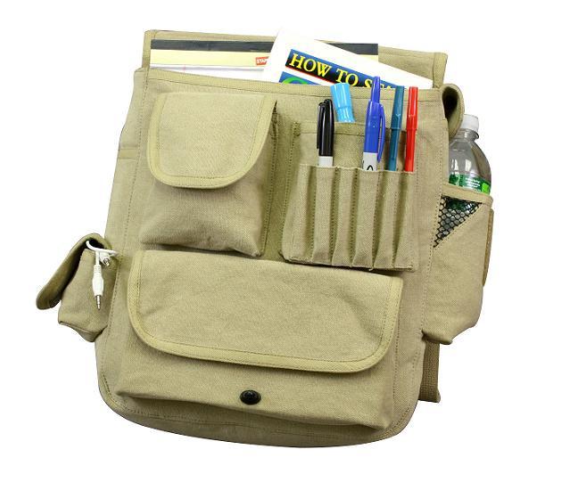 8672 Rothco Vintage Khaki M-51 Engineers Bag