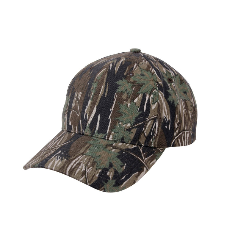 8693 Rothco Supreme Camo Low Profile Cap - Smokey Branch Camo