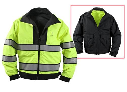 8720 Rothco Reversible Hi-visibility Uniform Jacket