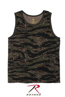 8723 Rothco Camo Tank Top - Tiger Stripe Camo