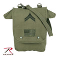8796 Rothco Olive Drab Map Case Shoulder Bag w/Military Patches