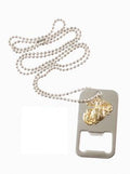 8798 Rothco Silver U.S.M.C. Dog Tag Bottle Opener