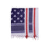 88550 Rothco Stars and Stripes Shemagh Tactical Desert Scarf - Red / White / Blue