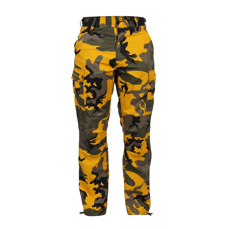 8875 Rothco Color Camo Tactical BDU Pants - Stinger Yellow Camo