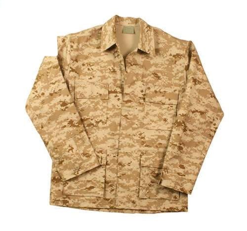 8898 ULTRA FORCEÃƒÂ¢Ã¢â‚¬Å¾Ã‚Â¢ DESERT DIGITAL CAMO B.D.U. SHIRT