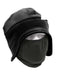 8943 CONVERTIBLE FLEECE CAP AND POLYESTER FACE MASK - BLACK