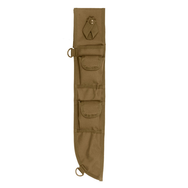 895 Rothco 18 Inch MOLLE Compatible Machete Sheath - Coyote Brown