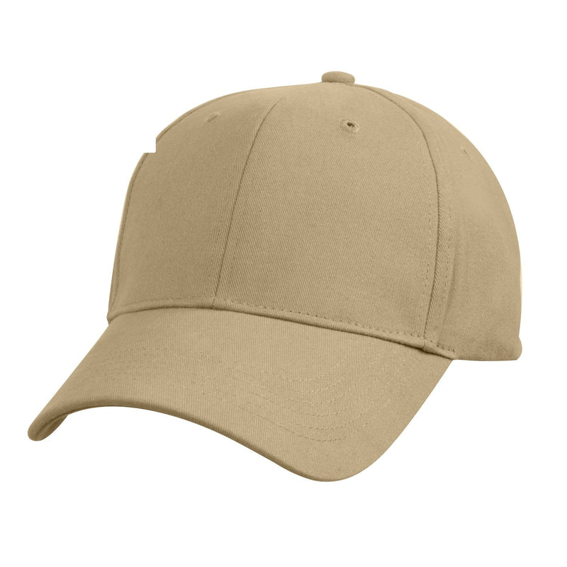 8977 Rothco Supreme Solid Color Low Profile Cap - Khaki