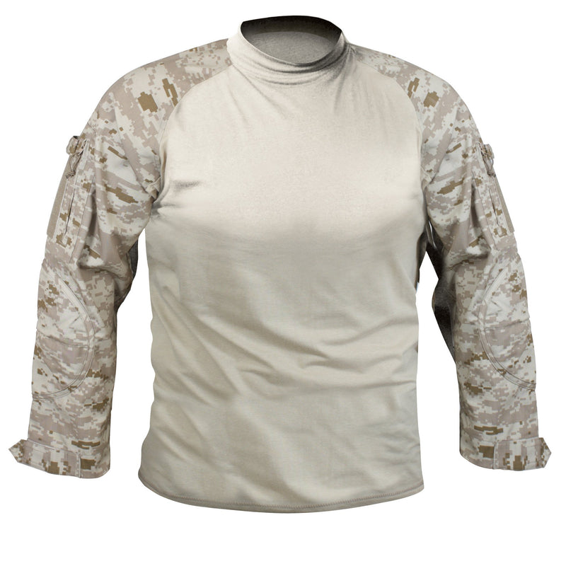 90020 Rothco Military FR NYCO Combat Shirt - Desert Digital Camo