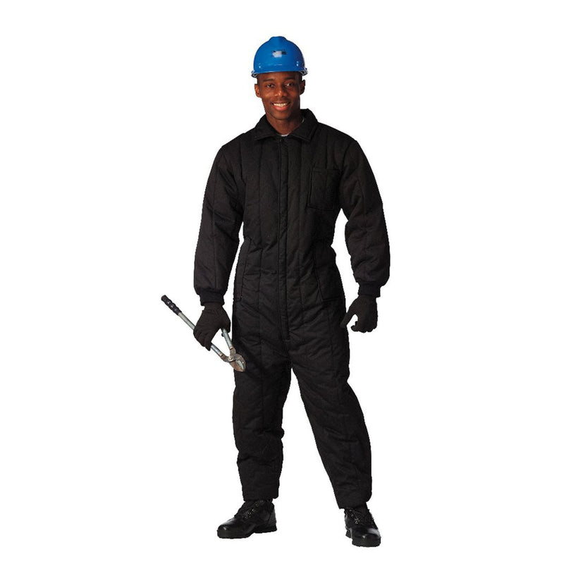 9015 Rothco Mens Insulated Coverall - Black