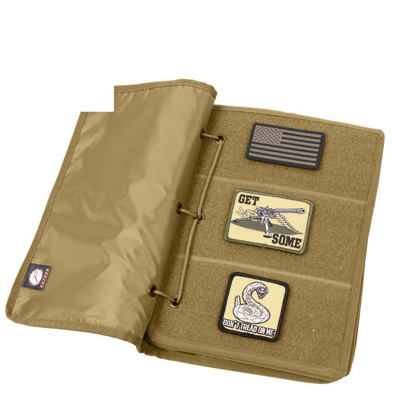 90210 Rothco Hook & Loop Patch Book - Coyote Brown