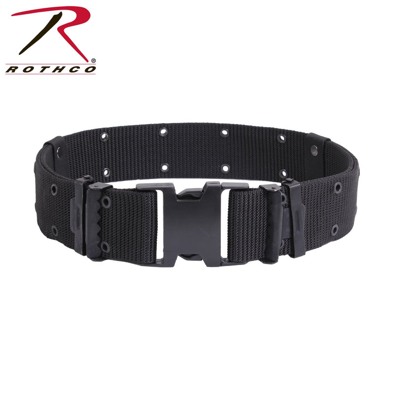 9078 / 9068 / 9027 Rothco Black New Issue Marine Corps Style Quick Release Pistol Belts