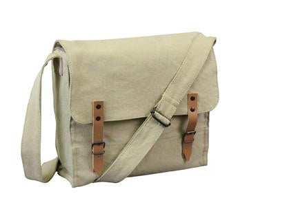 9122 ROTHCO VINTAGE CANVAS MEDIC BAG / NO IMPRINT - KHAKI