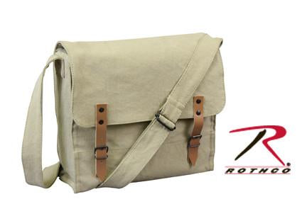 9122 Rothco Vintage Canvas Medic Bag / No Imprint - Khaki
