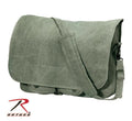 9128 Rothco Vintage Canvas Paratrooper Bag - Olive Drab