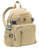 9162 Rothco Vintage Khaki Star Backpack