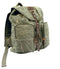 9168 ROTHCO STONE WASHED CANVAS BACKPACK - OLIVE DRAB WITH LEATHER ACCENTS