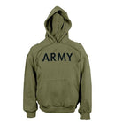 9172 Rothco Army Pullover Hooded Sweatshirt - Olive Drab