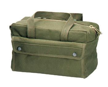 9182 Rothco G.I. Type Brass Zipper Olive Drab Mechanic's Tool Bag