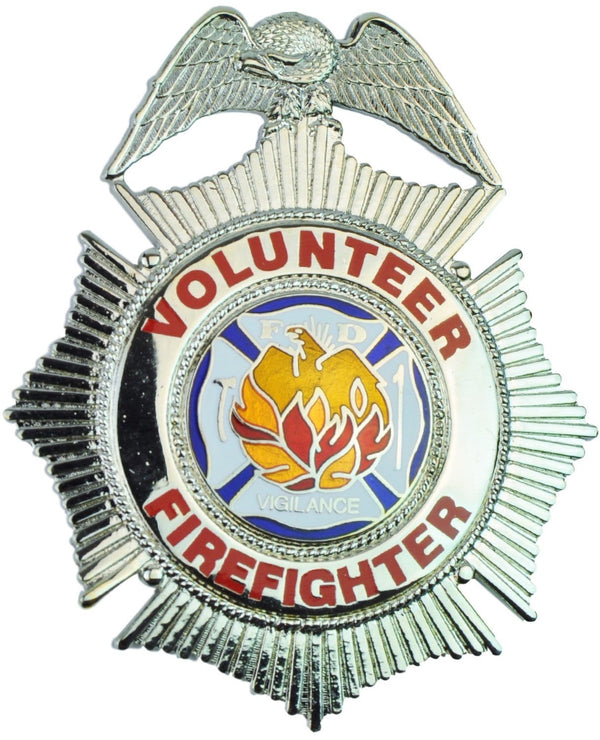 Tactical 365Â® Operation First Response Volunteer Firefighter Maltese Badge