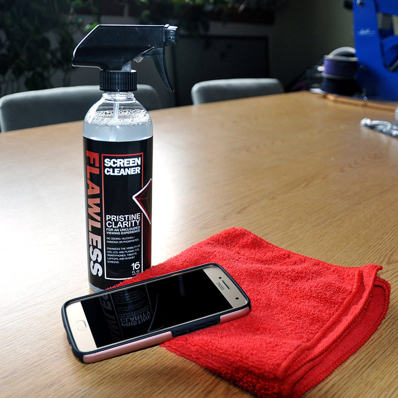 Clean Flawless Eco-Friendly Screen Cleaner | Dries Fast and Streak Free