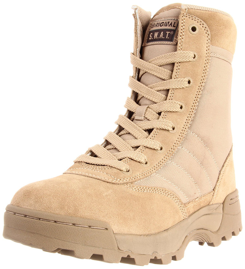 Original S.W.A.T. Men's Classic 9" Side Zip Work Boot - Tan