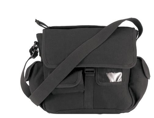 9201 ROTHCO CANVAS URBAN EXPLORER BAG - BLACK