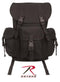 9202 Rothco Black Canvas Outfitter Rucksack