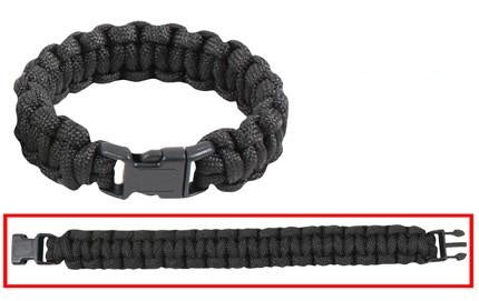 925 Rothco Paracord Bracelet - Black