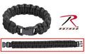 925 Rothco Paracord Bracelet - Black