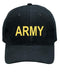 9285 Rothco Black Army Supreme Low Profile Insignia Cap