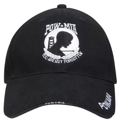 9369 Rothco POW/MIA Deluxe Low Profile Insignia Cap