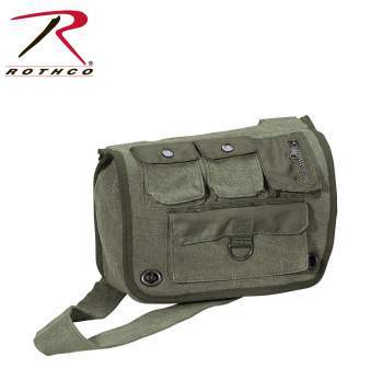 9386 Rothco Classic OD Survivor Shoulder Bag