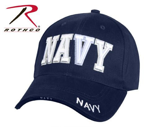 9393 Rothco Navy Deluxe Low Profile Insignia Cap