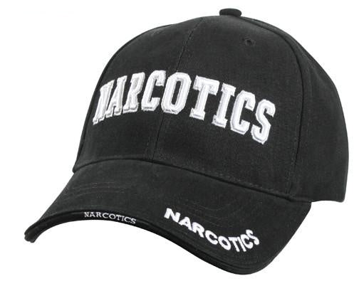 9399 Rothco Deluxe Narcotics Low Profile Insignia Cap