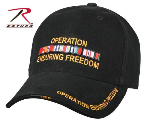 9425 Rothco Enduring Freedom Deluxe Low Profile Cap