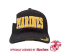 9437 Rothco Marines Deluxe Low Profile Insignia Cap - Black